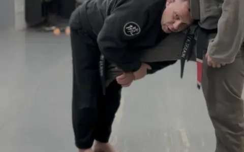 Single Leg derrubando Mergulhando
